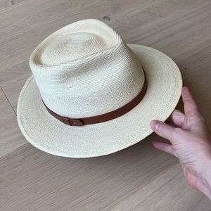 Fine Palm Straw Fedora